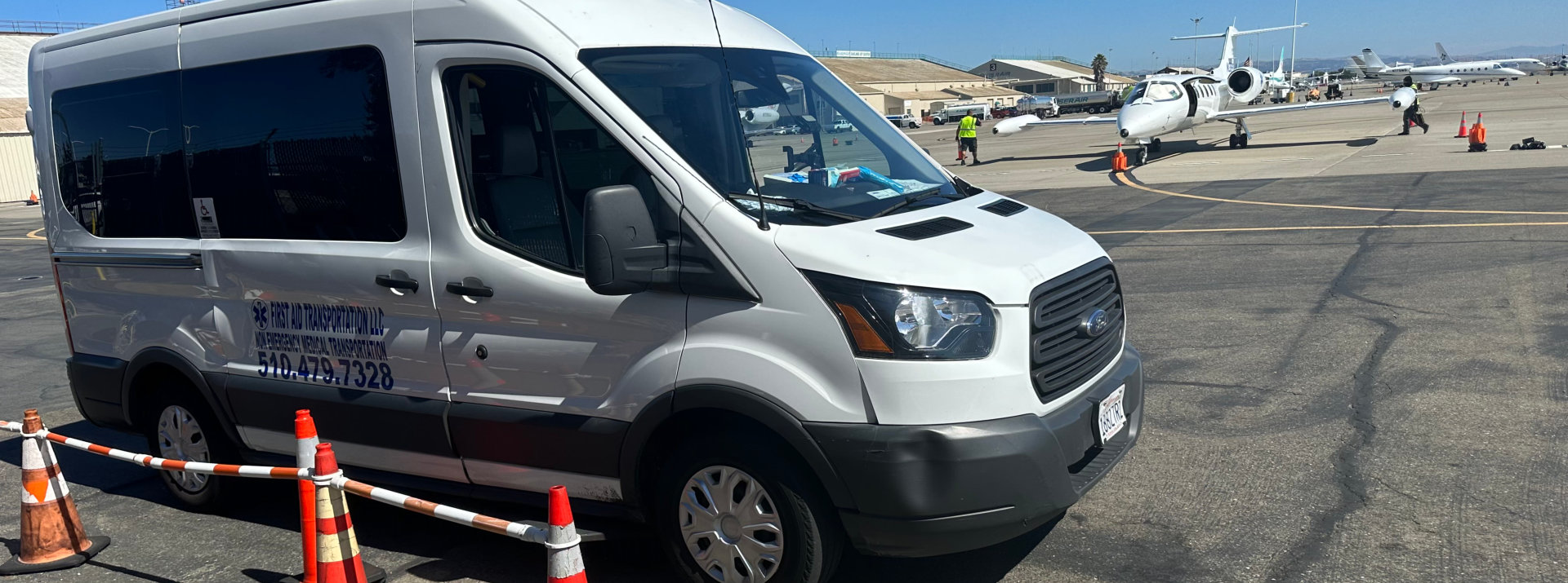 First Aid Transportation van